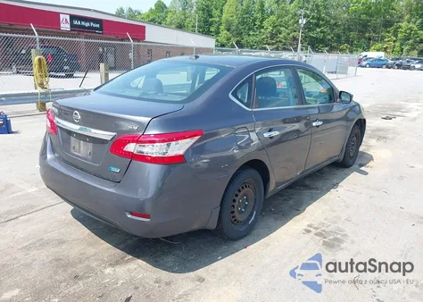 2014 Nissan Sentra Sv из США, поврежденный, VIN 3N1AB7APXEY303838